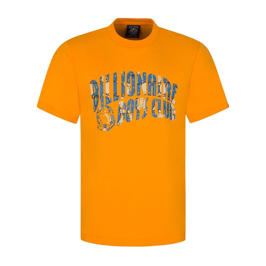 Billionaire Boys Club Gator Camo Arch Logo Orange T-Shirt