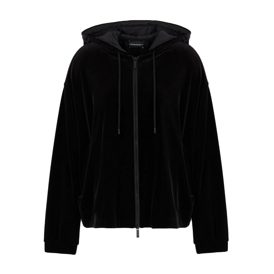 Emporio Armani Black Chenille Jacket