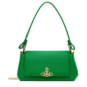 Vivienne Westwood Hazel Medium Bright Green Handbag