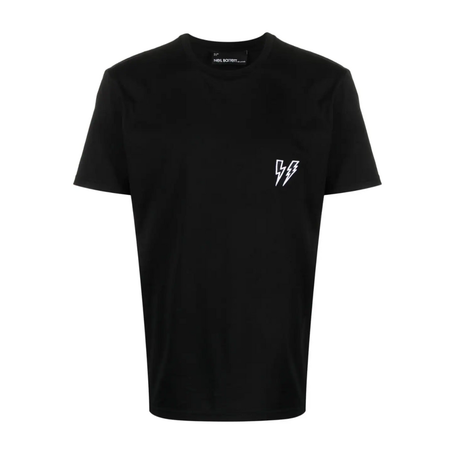 Neil Barrett Black Thunderbolt T-Shirt