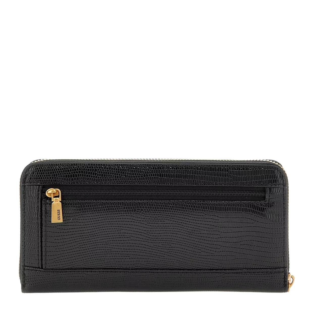 Black leather guess wallet 2025