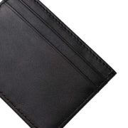 BOSS Embossed Logo Randy Black Slim Card Case