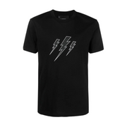 Neil Barrett Black Thunderbolt T-Shirt