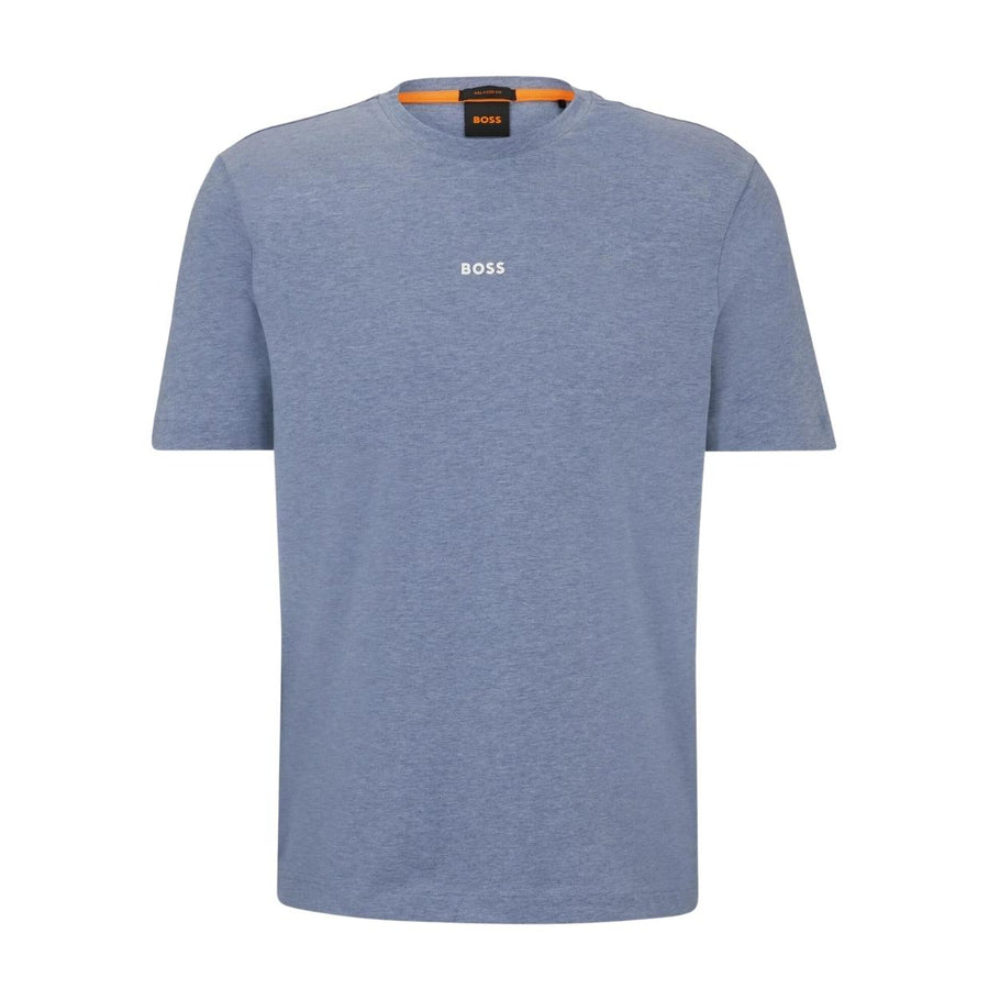 BOSS TChup Logo Print Blue T-Shirt