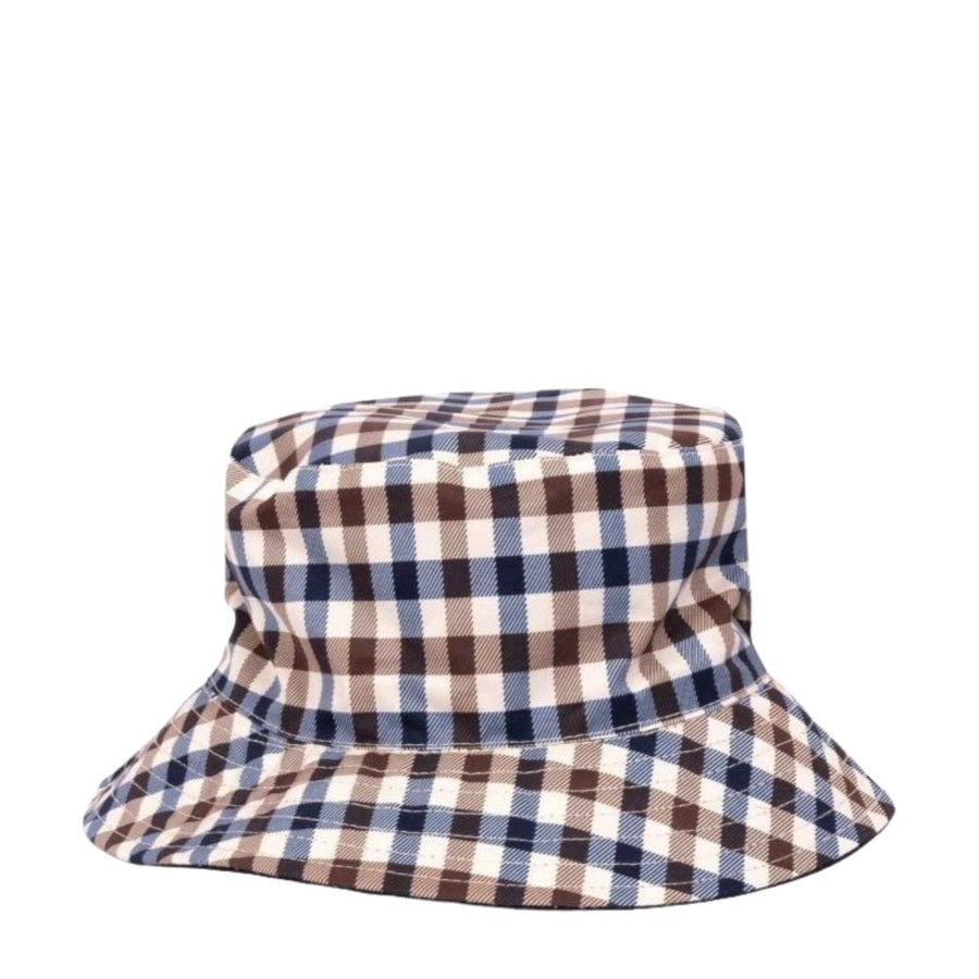 Aquascutum Active Iconic Club Check Reversible Bucket Hat