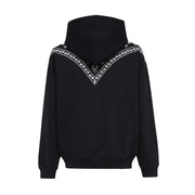 Marcelo Burlon Bandana Print Black Hoodie