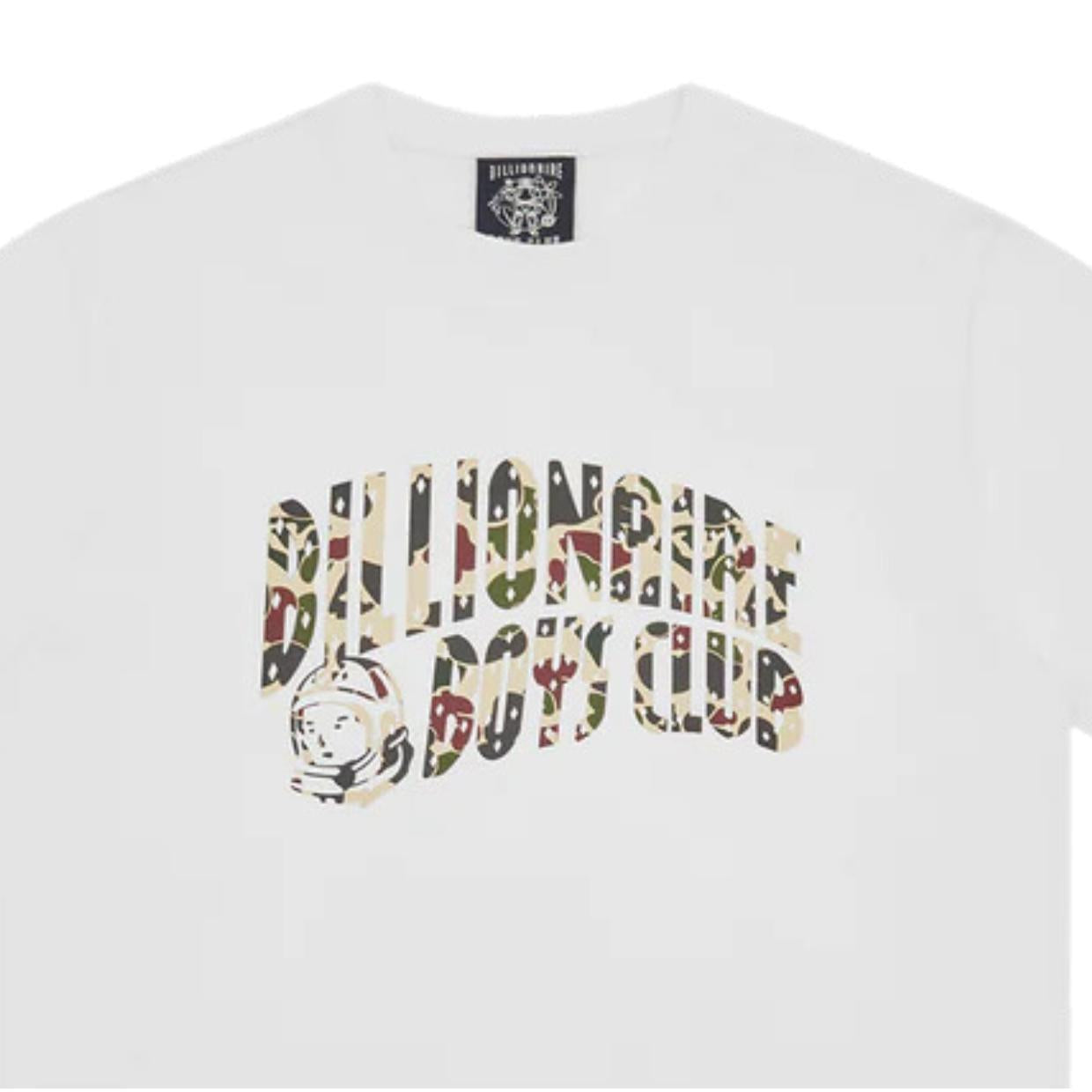 Billionaire Boys Club Duck Camo Arch Logo White T-Shirt