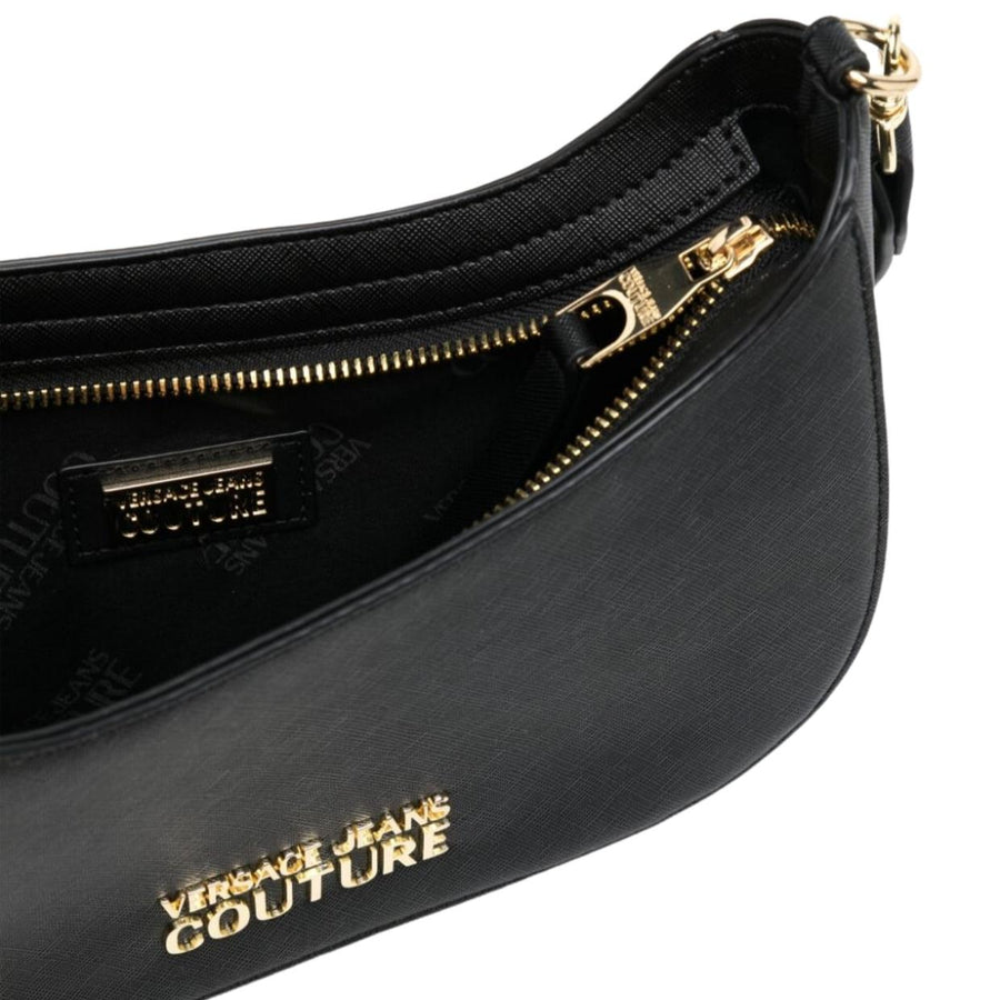 Versace Jeans Couture Baroque Scarf Black Shoulder Bag