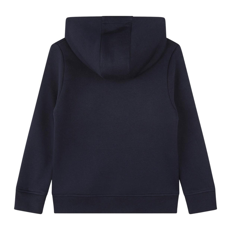 BOSS Kids Logo Navy Sweat Hooded