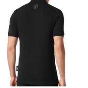 Plein Sport Tiger SS Black Polo Shirt