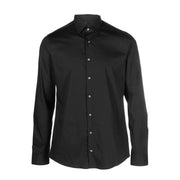 Calvin Klein Poplin Slim Fit Black Shirt