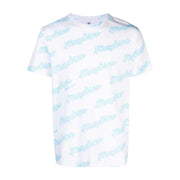 Moschino Underwear All-Over Contrast Logo White T-Shirt
