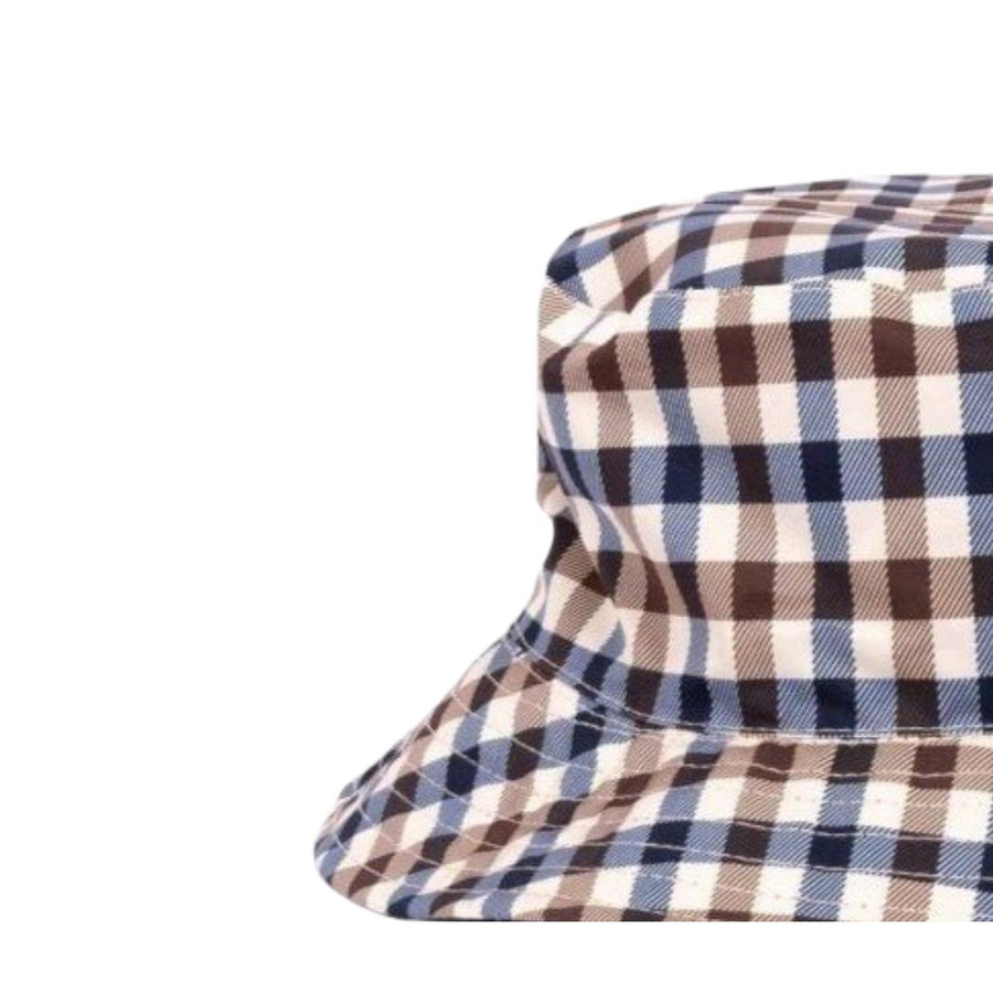 Aquascutum Active Iconic Club Check Reversible Bucket Hat