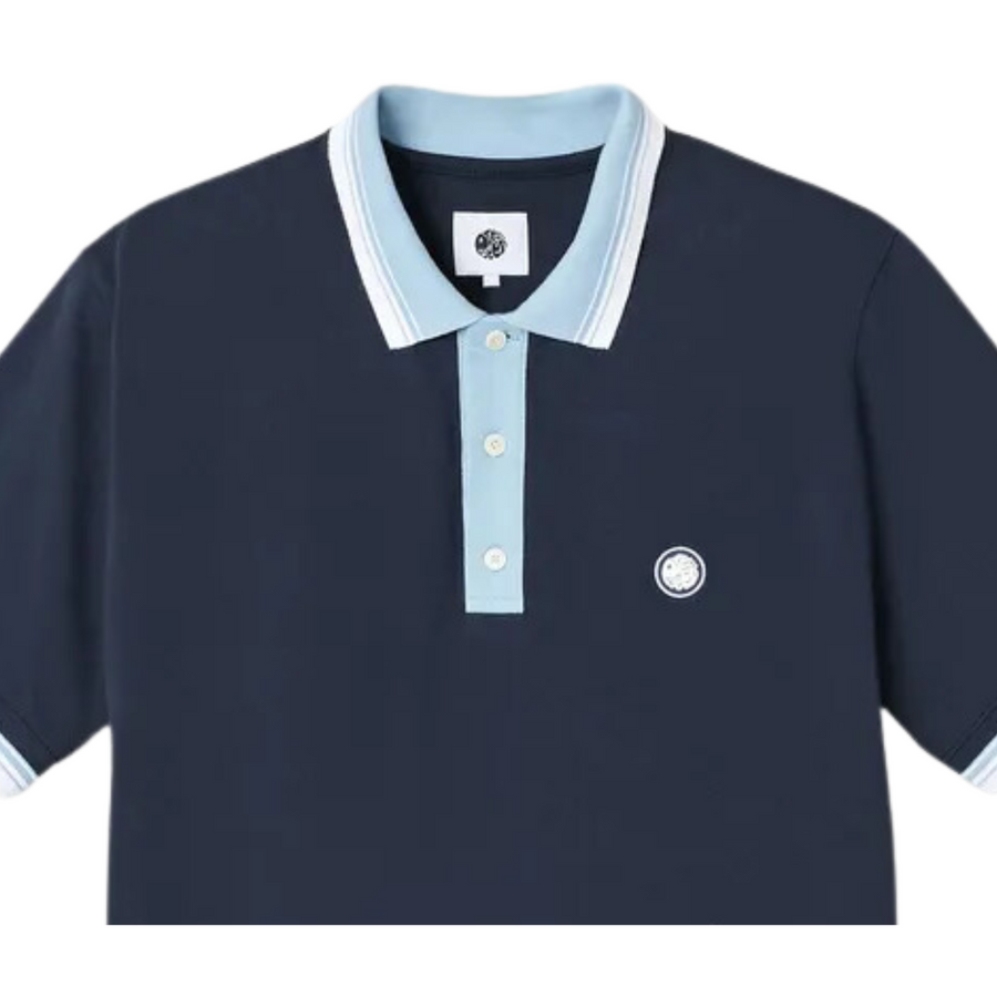 Pretty Green Navy Prestleigh Polo