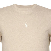 Ralph Lauren Embroidered Logo Beige T-Shirt