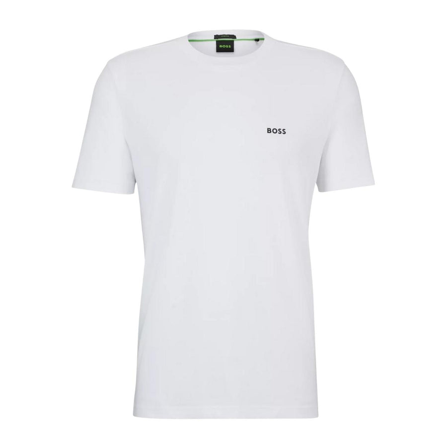 BOSS Contrast Logo White T-Shirt