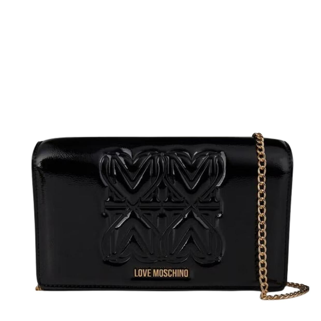 Love Moschino / silver quilted small bag - GALANI BOTTEGA