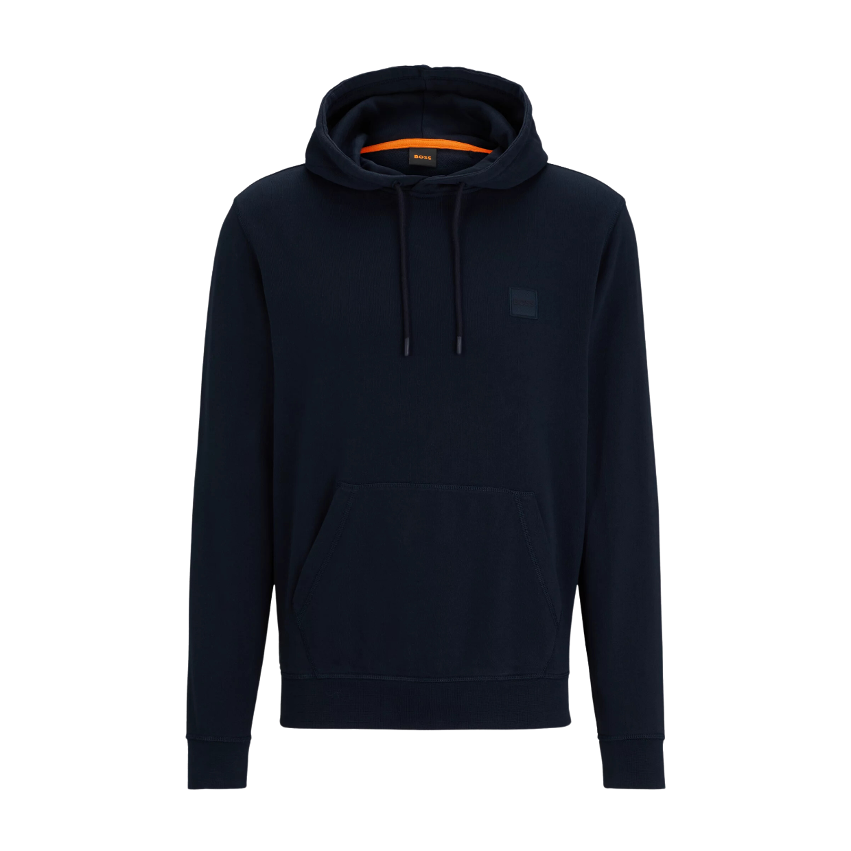 BOSS Navy Wetalk Hooded Sweater