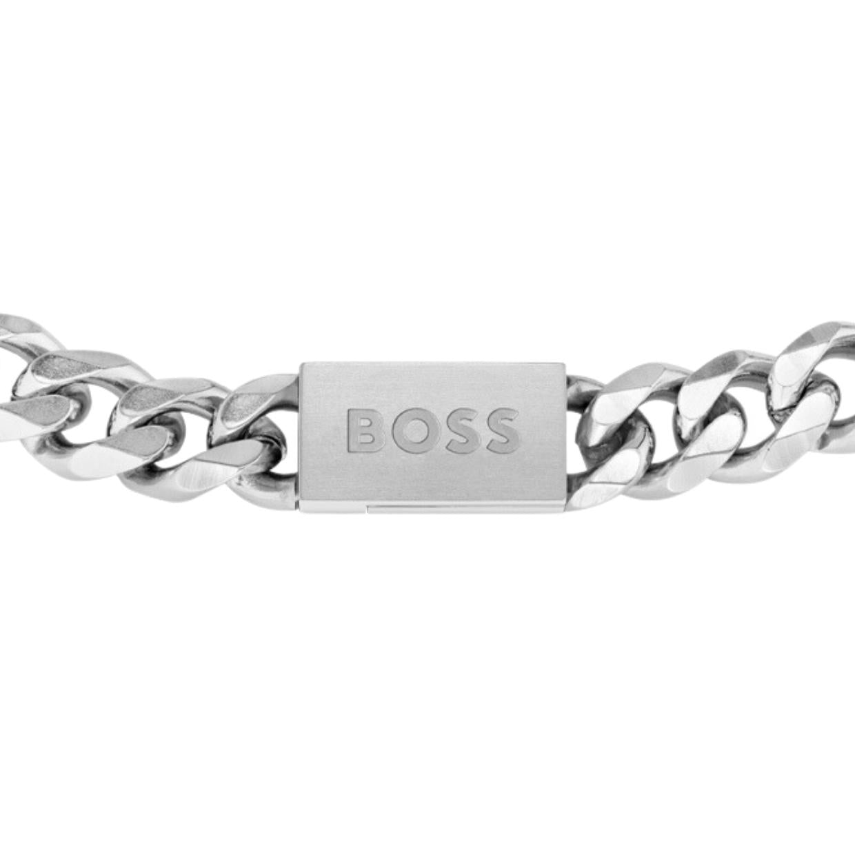 BOSS Chain Link Sliver Bracelet