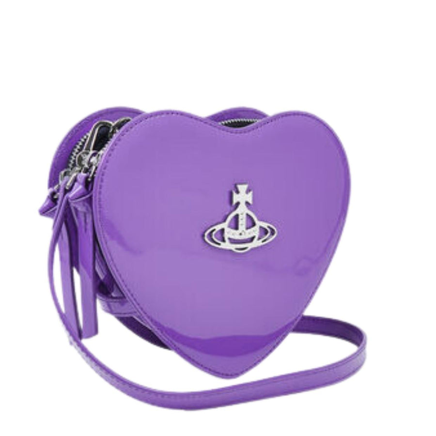 Vivienne Westwood Louise Heart Purple Crossbody