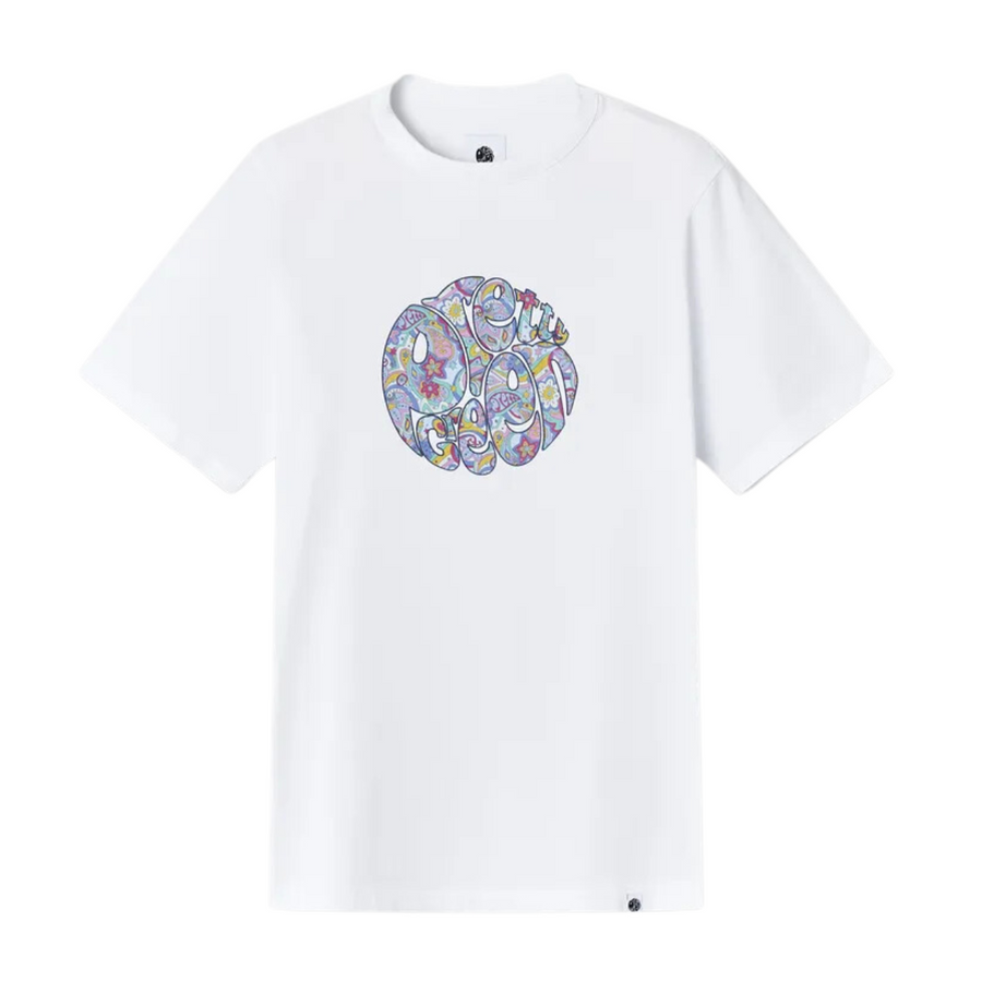 Pretty Green White Mystic Paisley Tee