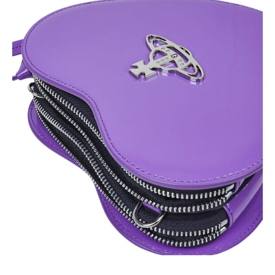 Vivienne Westwood Louise Heart Purple Crossbody