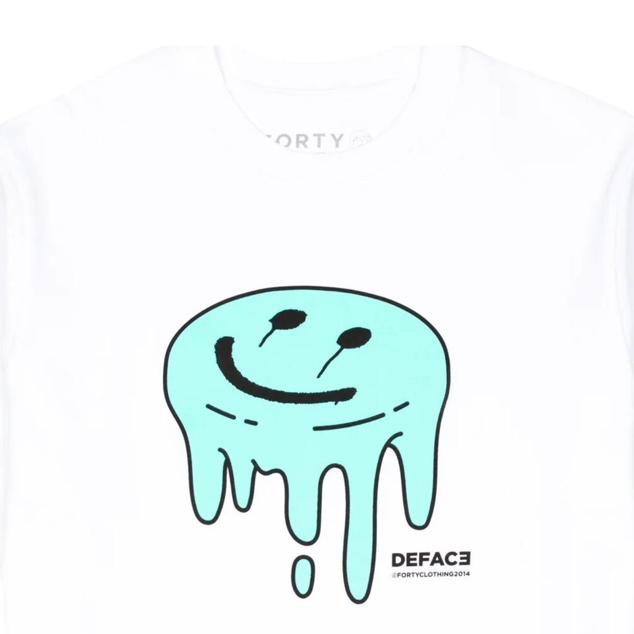 Forty Drip White T-Shirt
