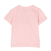 Moschino Baby Teddy Bear Print Pink T-Shirt