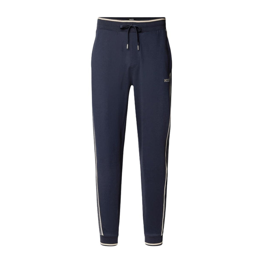 BOSS Embroidered Logo Navy Tracksuit Bottoms