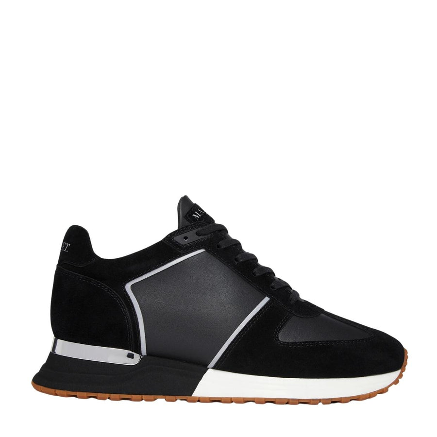 Mallet London New North Black Suede Trainers