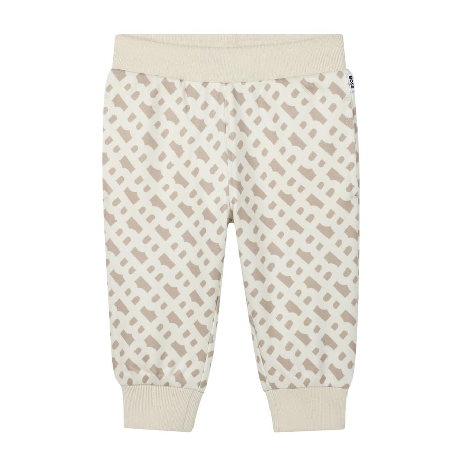 BOSS Baby Sand Double B Monogram Tracksuit Set