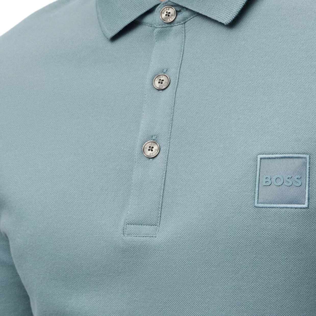 BOSS Passerby Green Polo Shirt