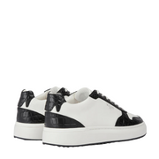 Miss Mallet Black Croc Hoxton 2.0 Trainers