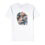 Forty Benjamin Pop Logo White/Coral T-Shirt