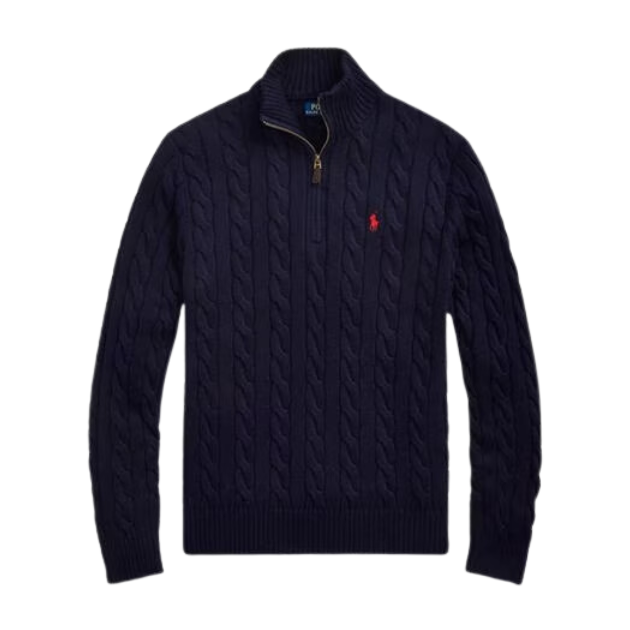 Polo Ralph Lauren Navy Cable Knit Sweater