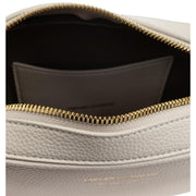 Emporio Armani Printed Logo Ecru Camera Bag