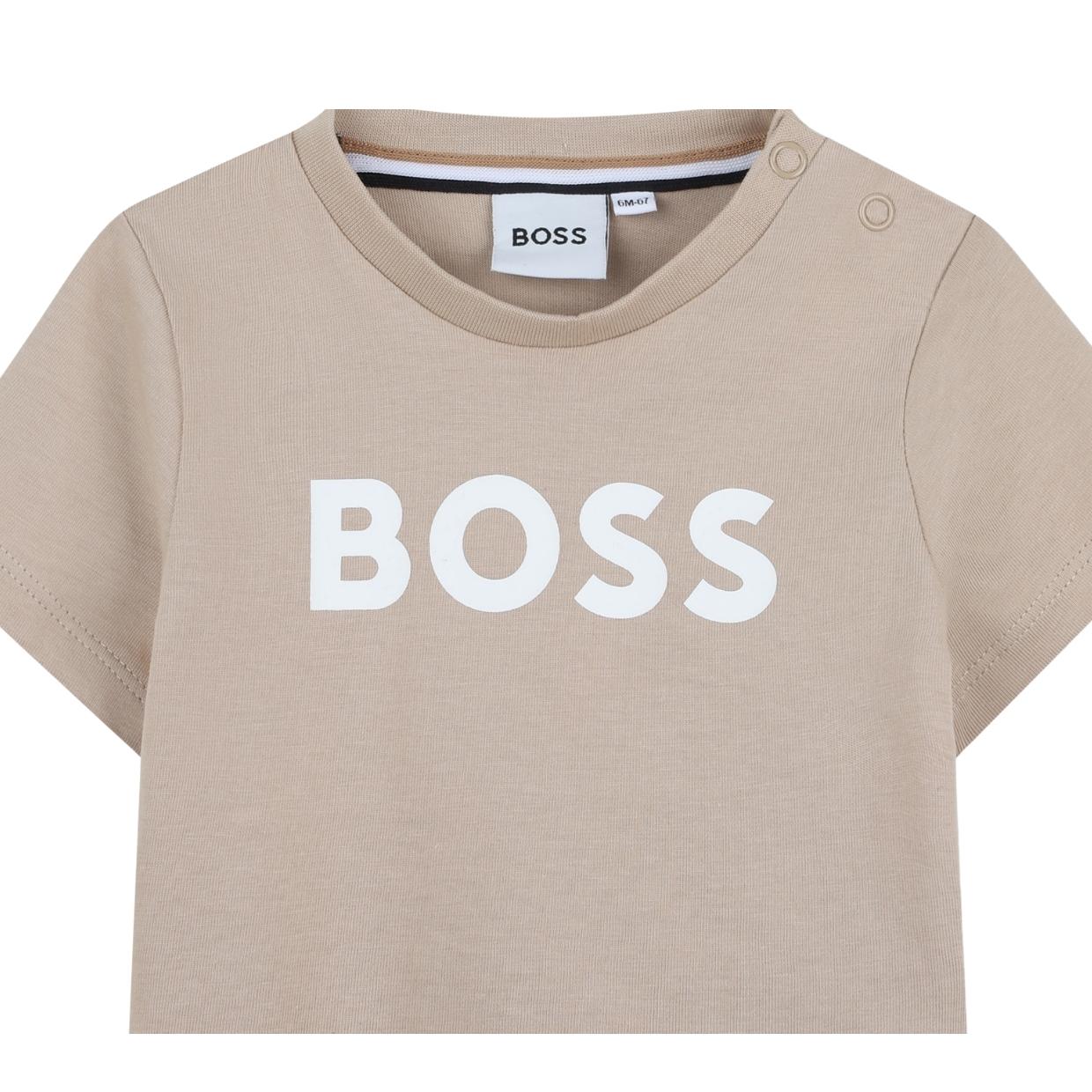 BOSS Baby Printed Logo Stone T-Shirt
