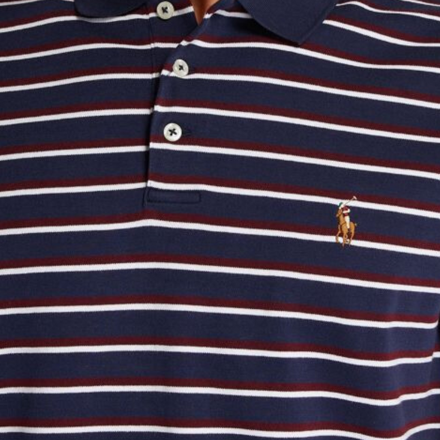 Ralph Lauren Striped Cotton Polo