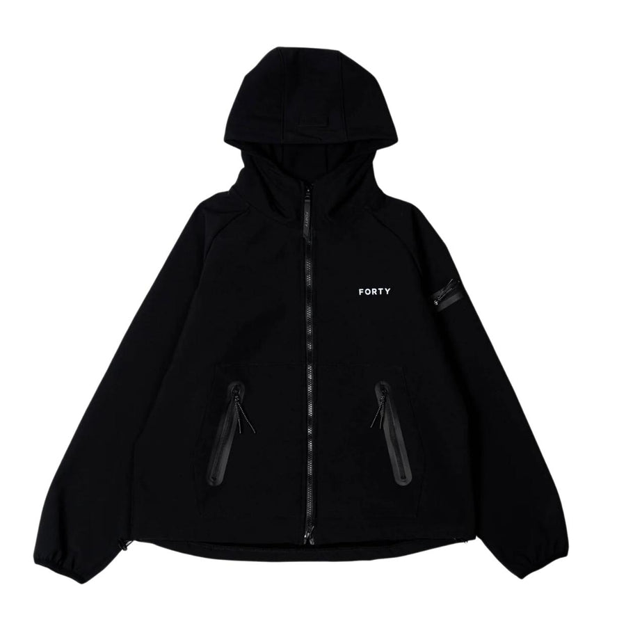 Forty Triton Soft Shell Black Jacket