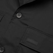 Calvin Klein Poplin Stretch Indoor Black Overshirt