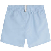 BOSS Baby Printed Logo Persian Blue Swim Shorts