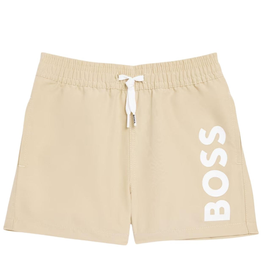 BOSS Baby Printed Logo Stone Swim Shorts