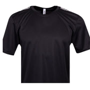 Moschino Underwear Rubberised Tape Logo Black T-Shirt