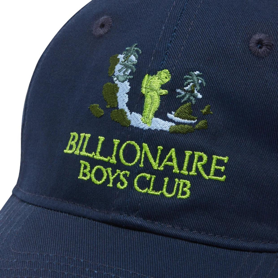 Billionaire Boys Club Hiking Logo Curved Visor Navy Cap