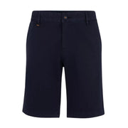 BOSS Navy Schino Slim Fit Shorts