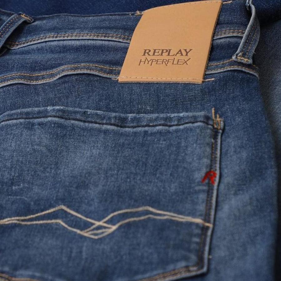 Replay Hyperflex X-Lite Re-Used Anbass Slim Fit Denim Jeans