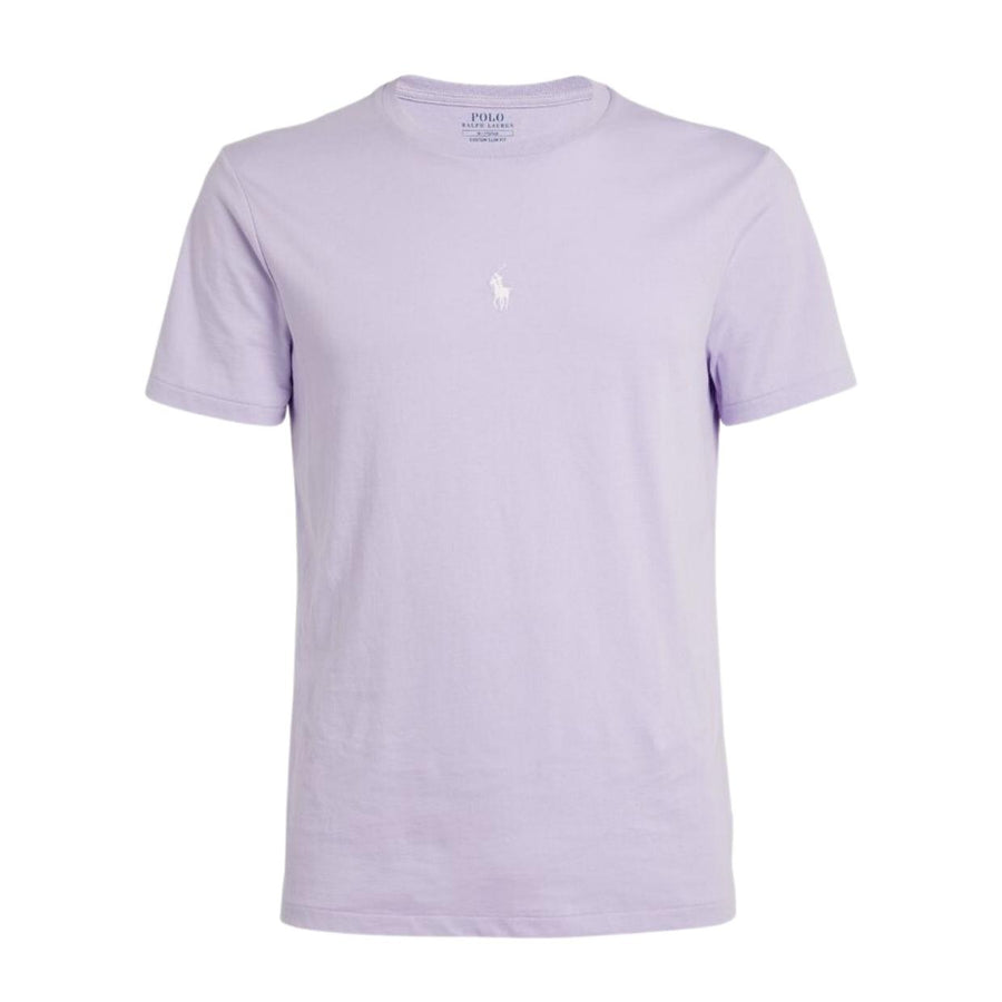 Ralph Lauren Embroidered Logo Purple T-Shirt