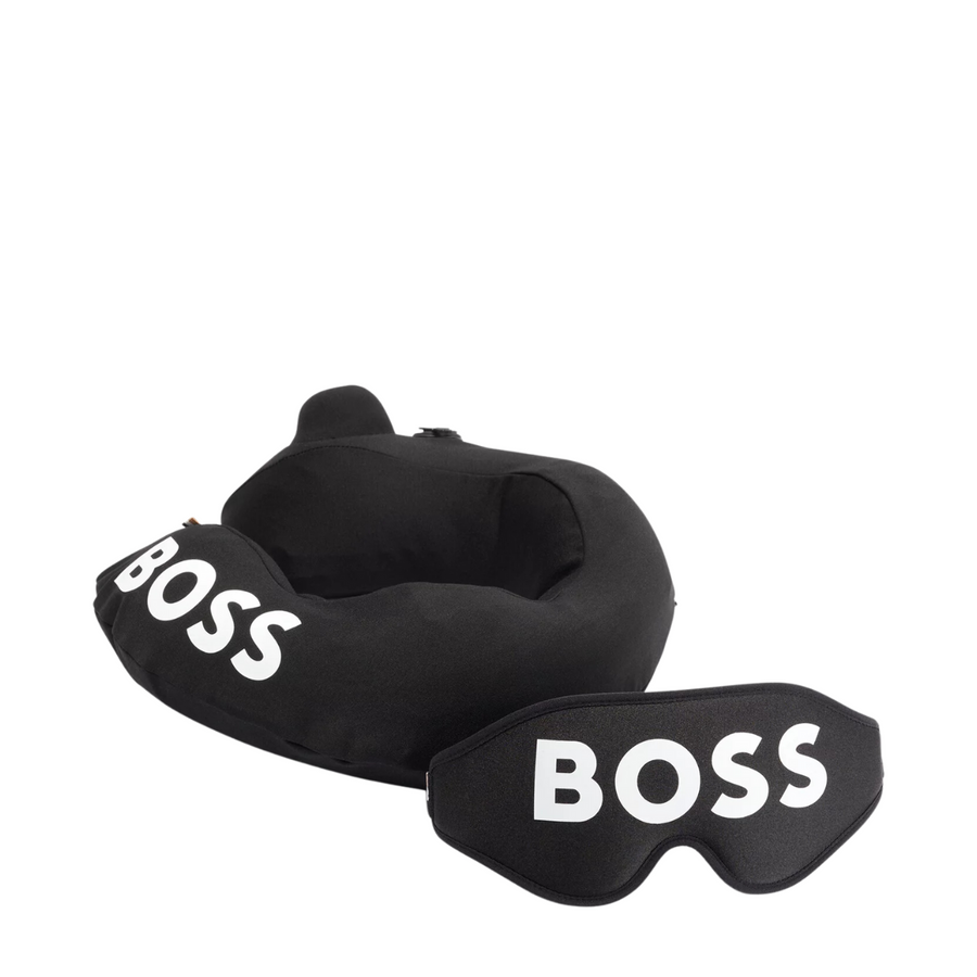 BOSS Eye Mask & Neck Pillow Gift Set