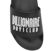 Billionaire Boys Club Straight Logo Black Sliders