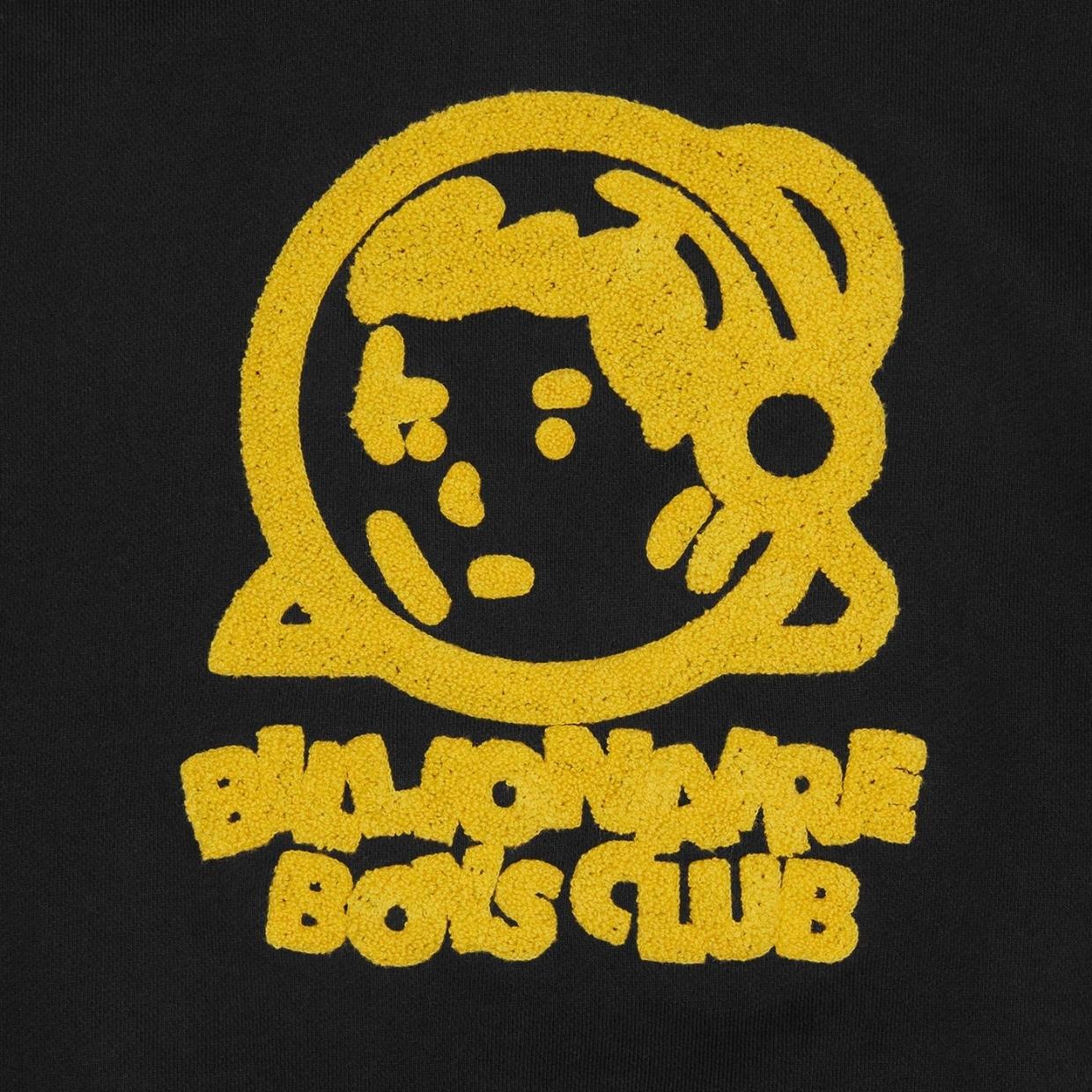 Billionaire Boys Club Kids Chainstitch Logo Black Hoodie